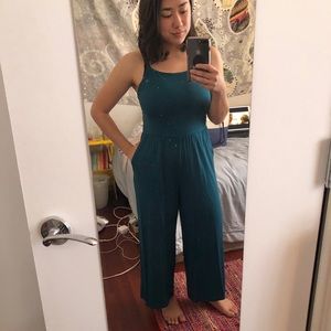 Old Navy Teal Jumpsuit